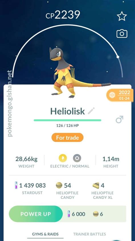 heliolisk pokémon go|Heliolisk .